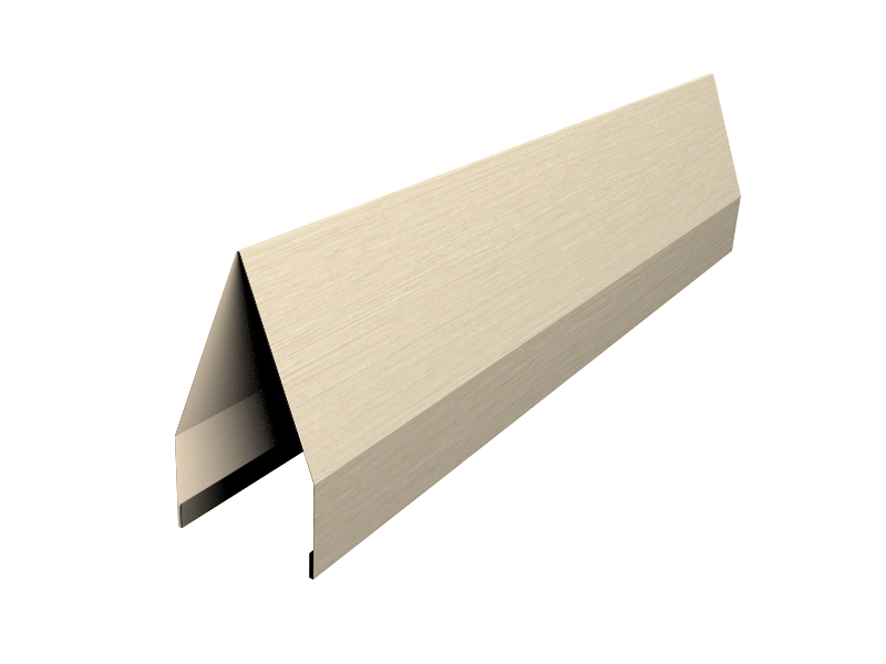 Ламель забора жалюзи Tokyo new 0,45 Print Elite с пленкой Milky Wood TwinColor