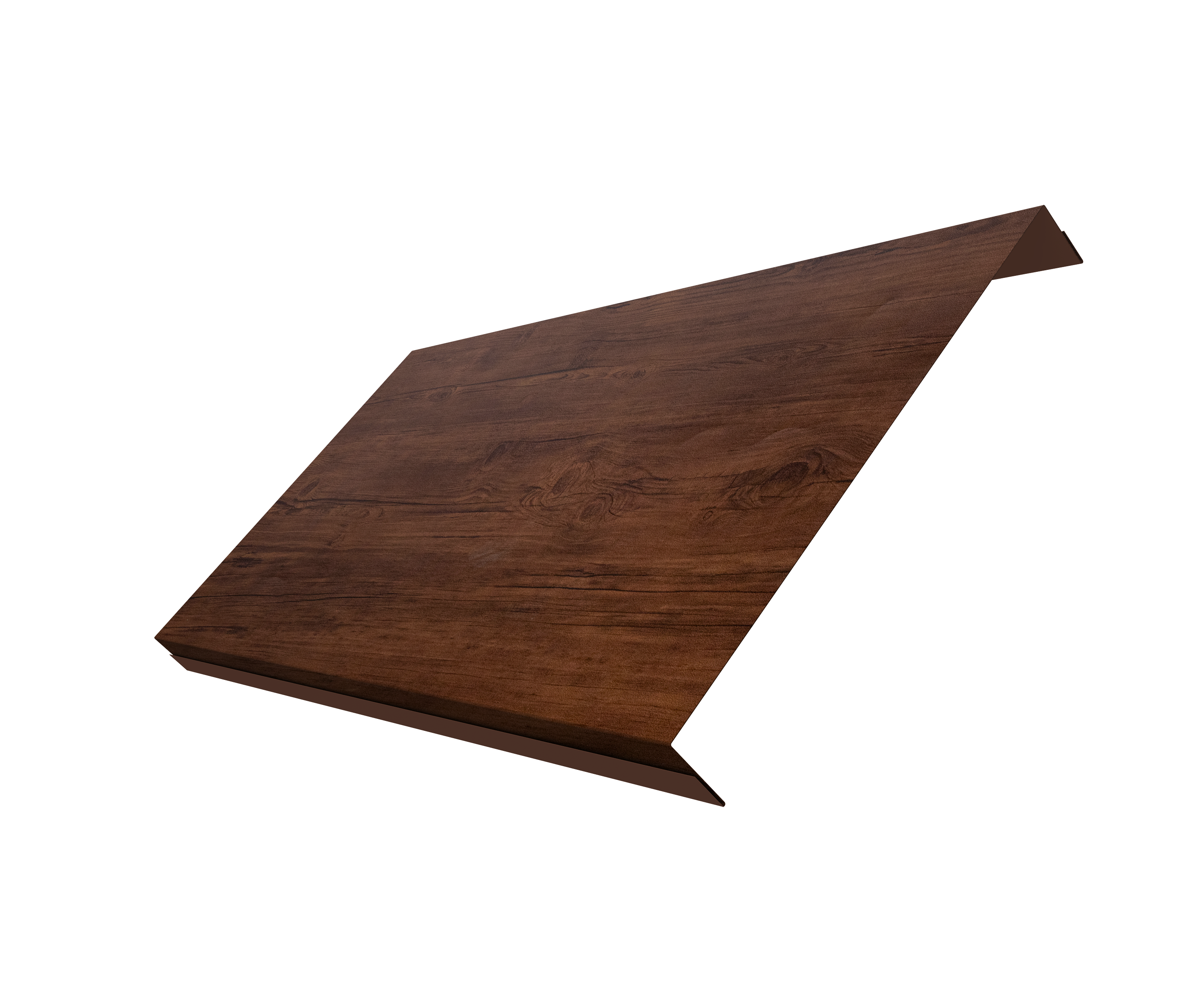 Ламель обратная 200 забора жалюзи Texas 0,4 Print Premium Cherry Wood Fresh TwinColor