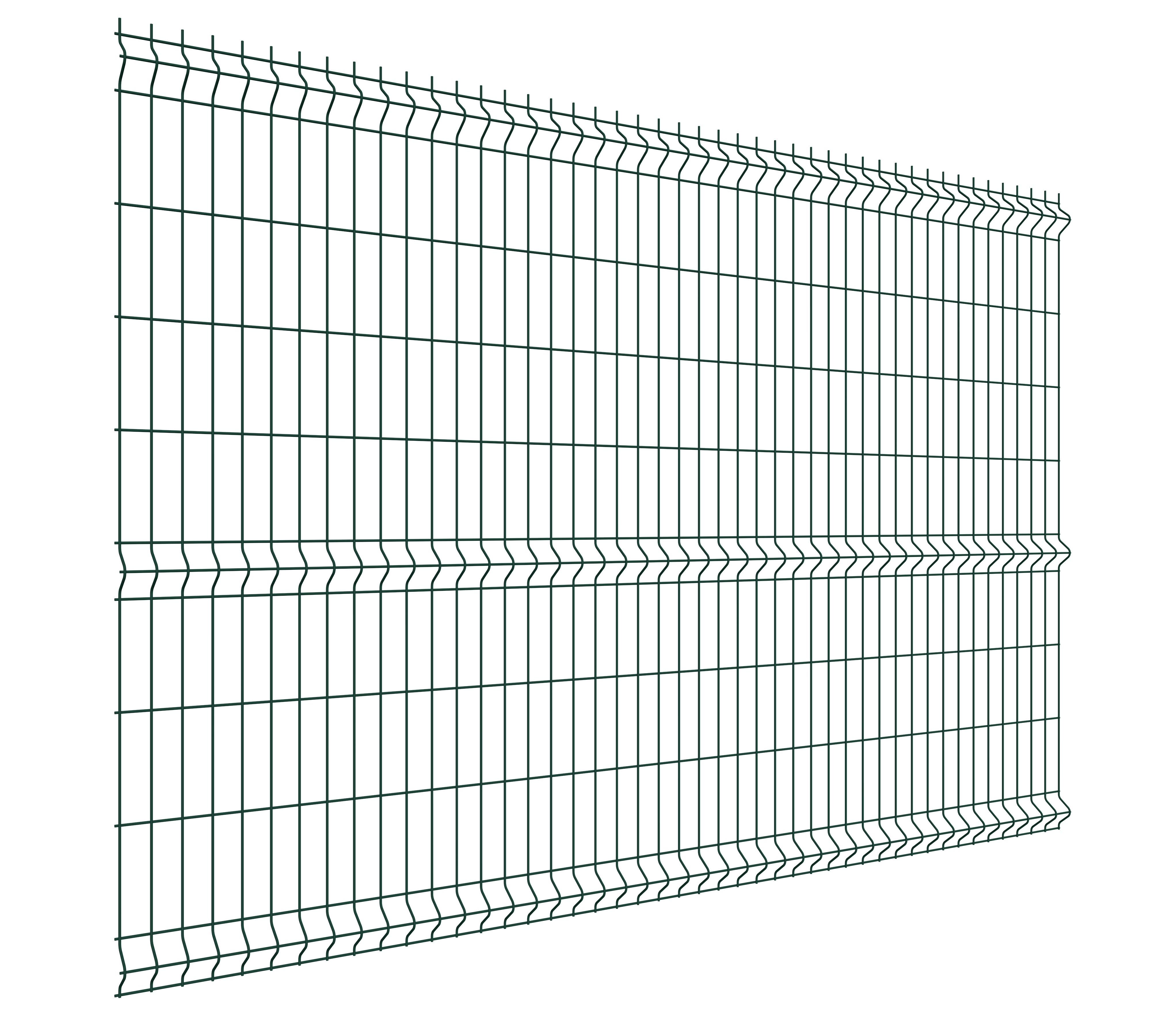 Панель Medium 1,73х2,5 RAL 6005 GL (60)