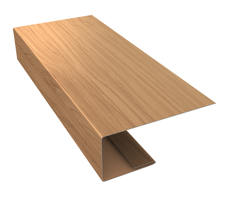 J-Профиль 18мм 0,45 Print Elite Honey Wood TwinColor (2м)