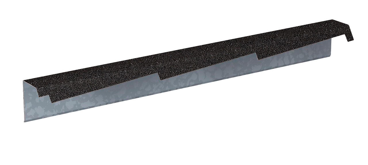 Планка фронтонная резная правая Gerard 1,2м (сталь), цвет 111