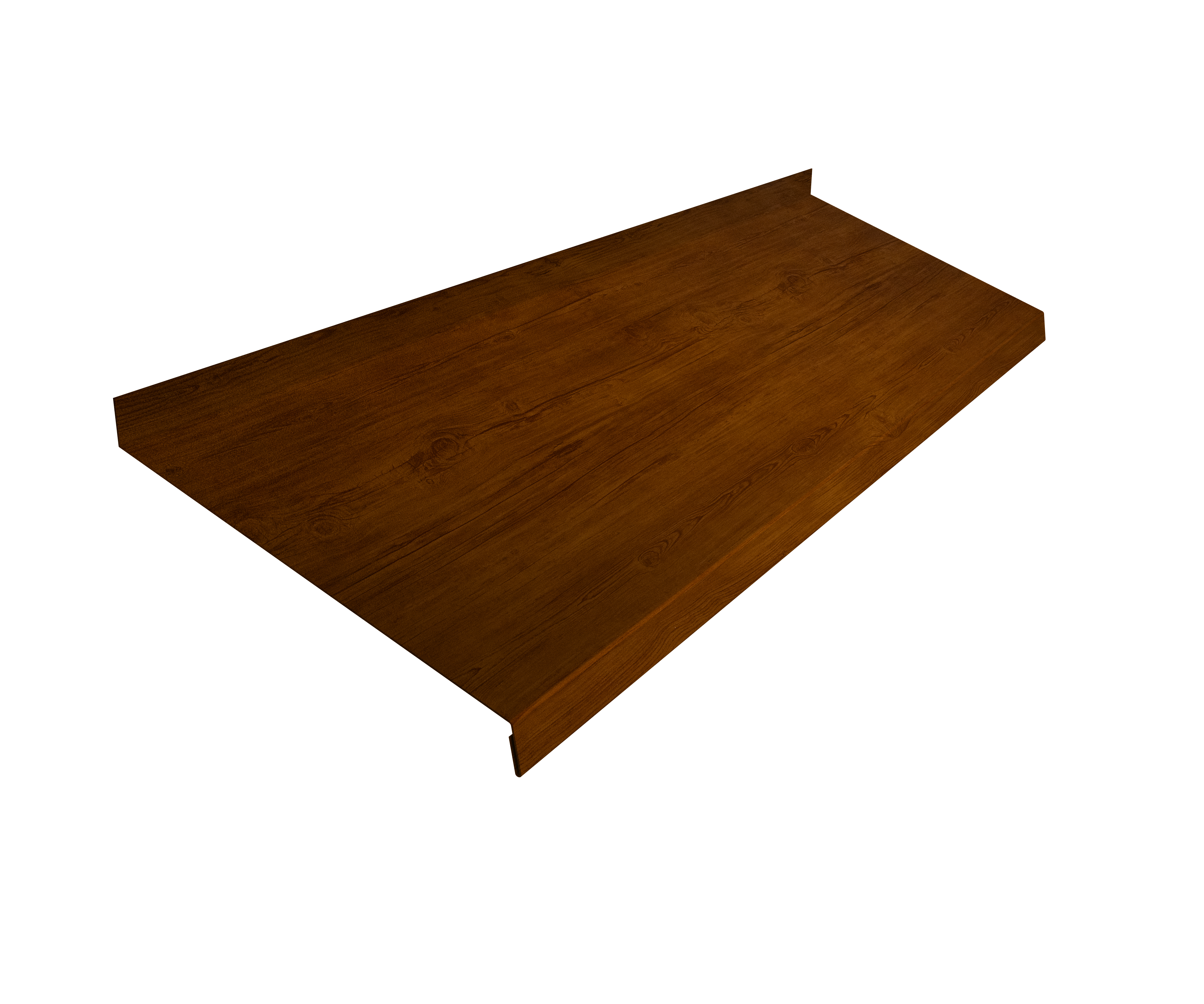 Отлив простой 250 0,45 Print-Double Premium Golden Wood Intense F (3м)