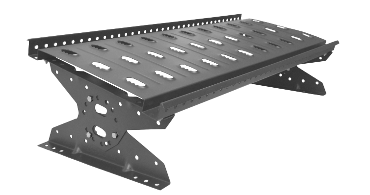 Мостик переходной для фальцевой кровли Grand Line RAL 9003 1м