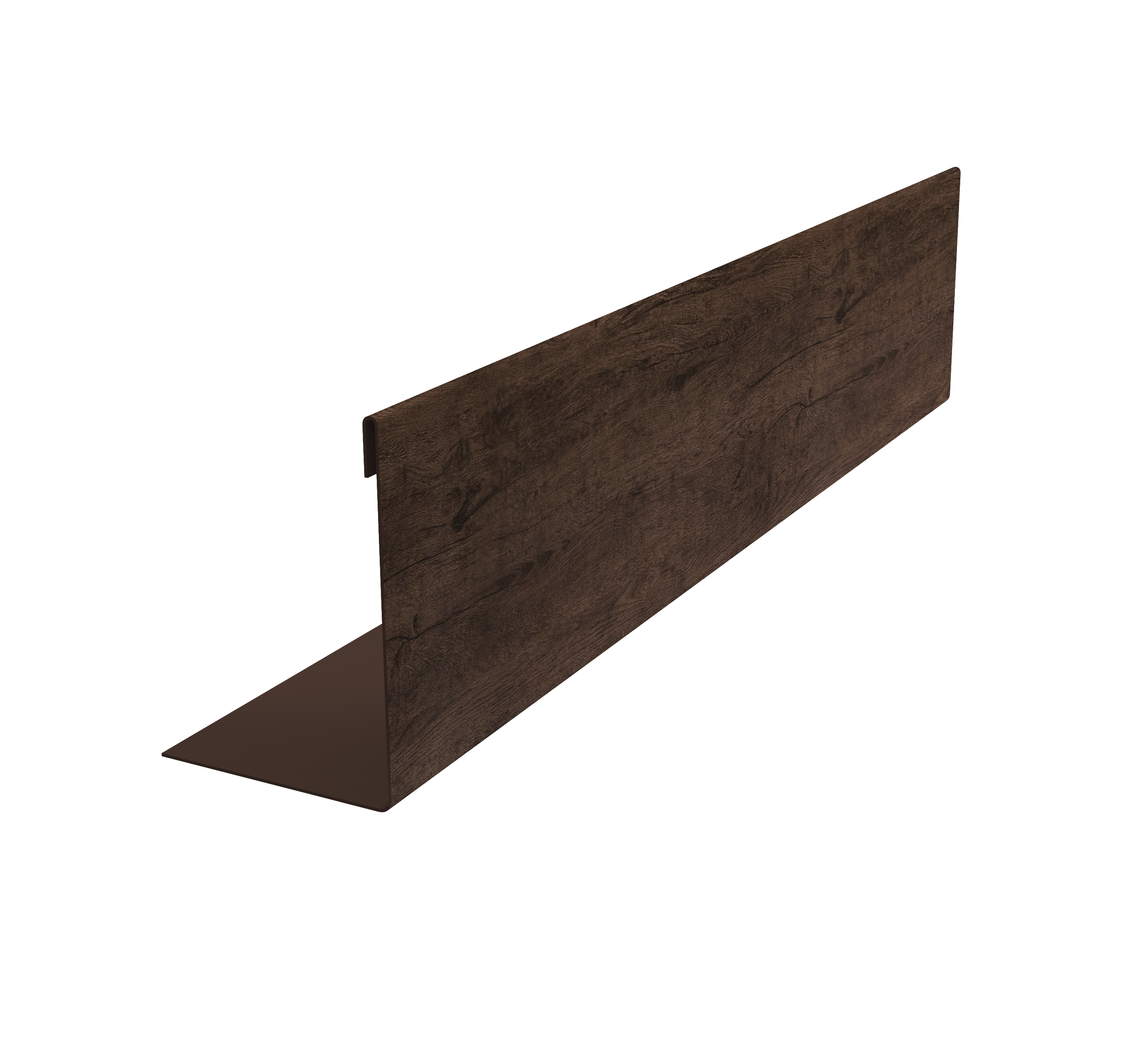 Нащельник 125 Texas 25х35 0,45 Print Premium Antique Wood TwinColor (L1,5)