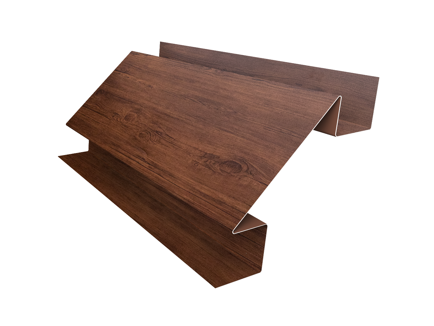 Угол внутренний сложный 75мм 0,45 Print Premium Cherry Wood Fresh TwinColor (3м)