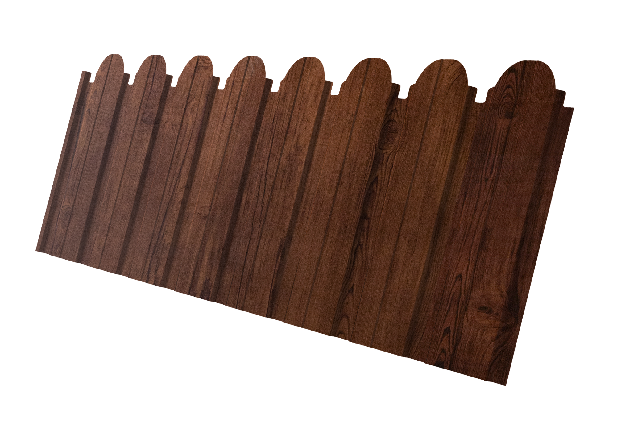 Профнастил C10B фигурный 0,4 Print Premium Cherry Wood Fresh TwinColor