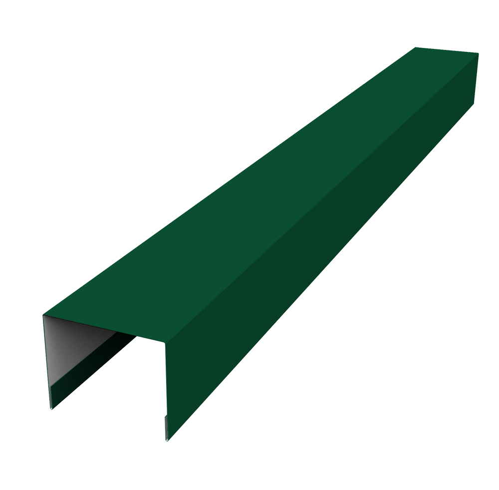Крышка жалюзи Palermo 0,7 PE RAL 6005 зеленый мох (3м)