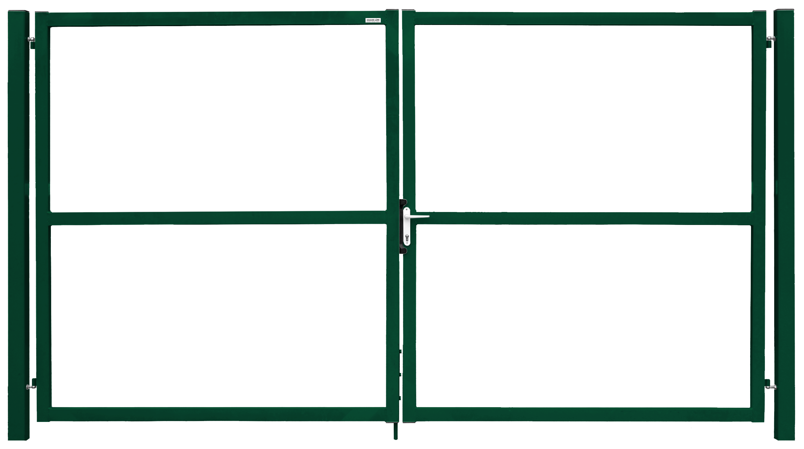 Ворота Colority Zinc Lock 2,0х4,0 RAL 6005