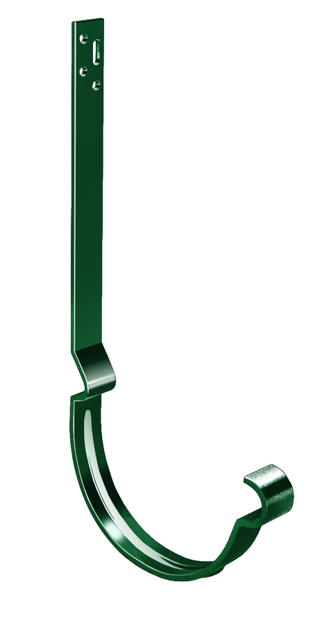 Крюк длинный полоса GL PU 125 мм RAL 6005 зеленый мох