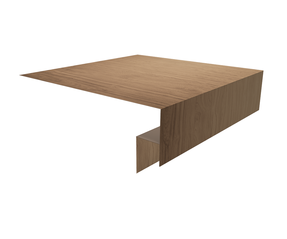 Планка околооконная сложная Блок-Хаус new Grand Line 250х50х27 (j-фаска) 0,45 Print Elite Honey Wood TwinColor (3м)
