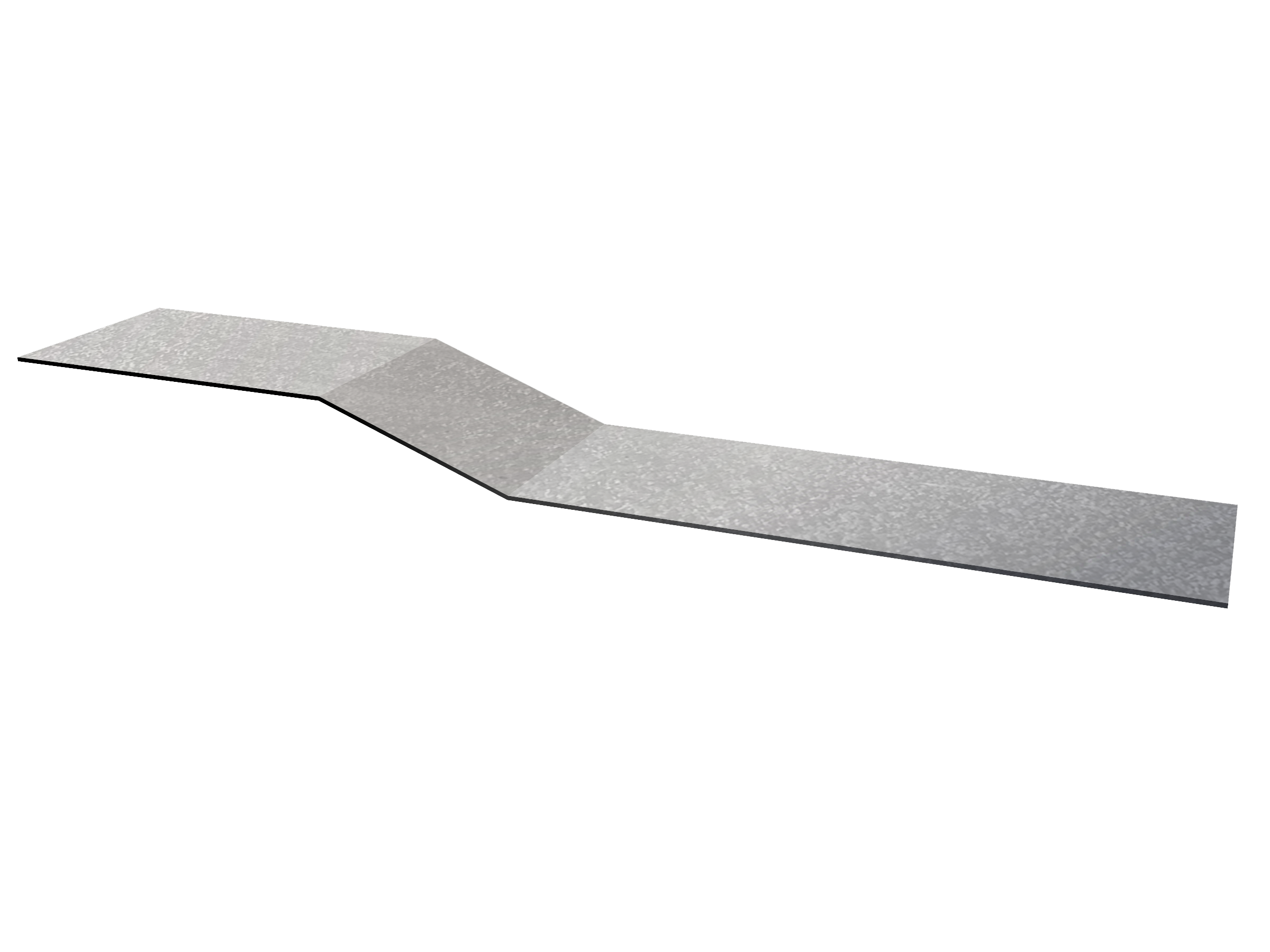Планка крепежная фальц Grand Line 0,7 Zn (3м)
