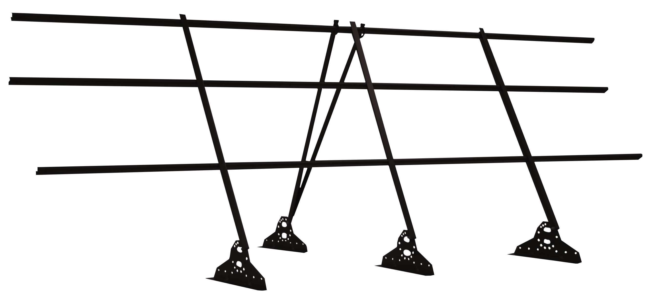Ограждение кровельное на фальц Grand Line 1,2х3 RAL 9005