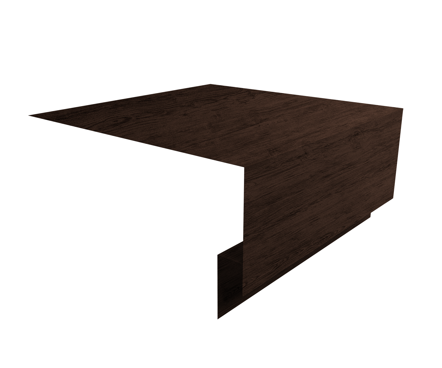Планка околооконная сложная Блок-Хаус new Grand Line 200х75х27 0,45 Print-Double Premium Antique Wood (3м)
