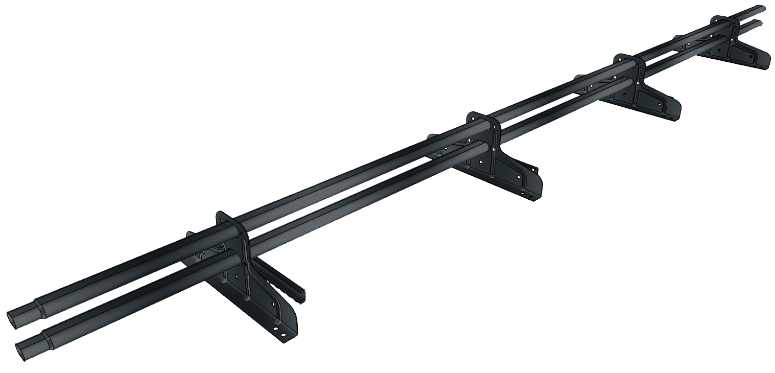 Снегозадержатель трубчатый под фальц Premium 45х25 RAL 7016 (3м)ОЦ