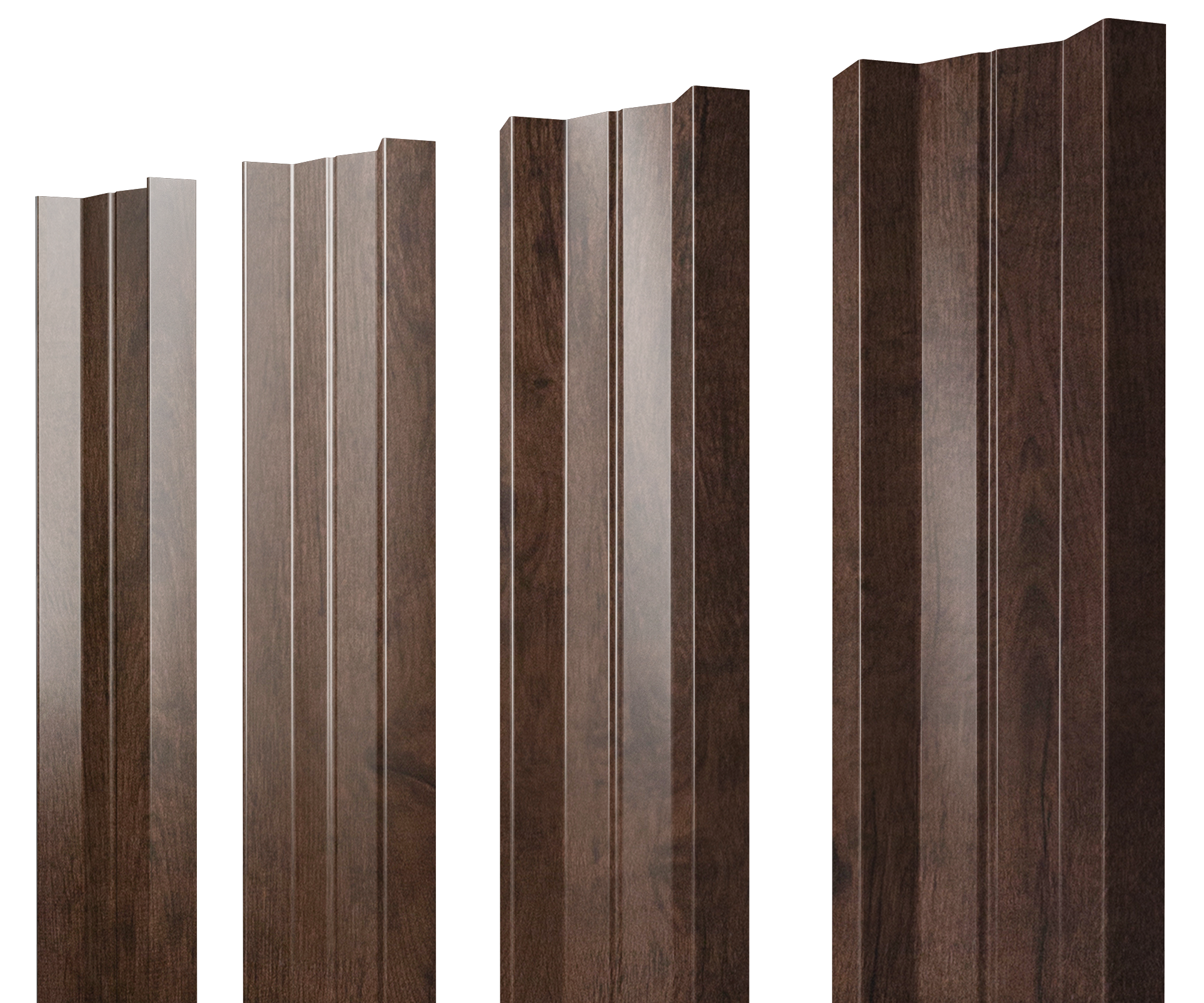 Штакетник М-образный А с прямым резом 0,45 Print-Double Elite Antique Wood