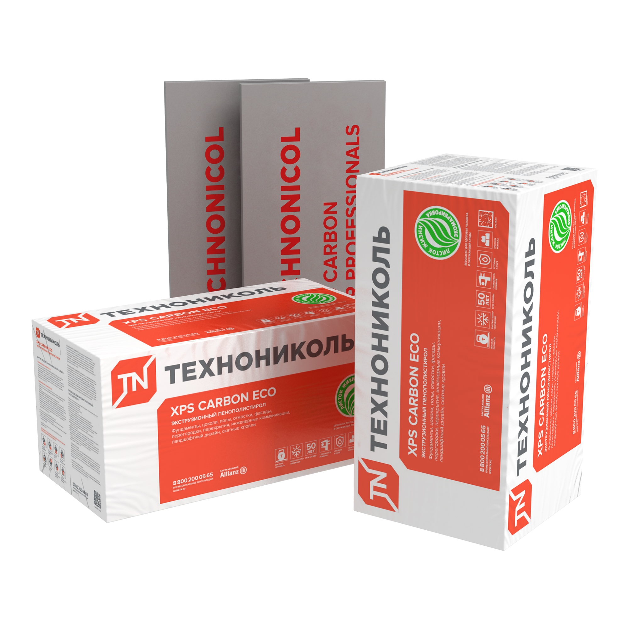 XPS ТехноНИКОЛЬ CARBON ECO TB 1180х580х100-L (2х50)