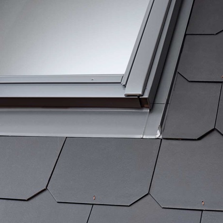 Оклад VELUX EDS 2000+BDX с гидро-теплоизоляцией для плоских кровельных материалов 94х118