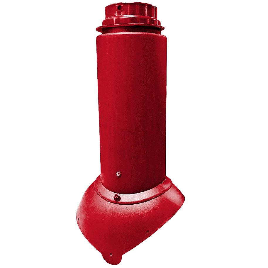 Выход канализации Krovent Pipe-VT 110/125 Изолированный красный