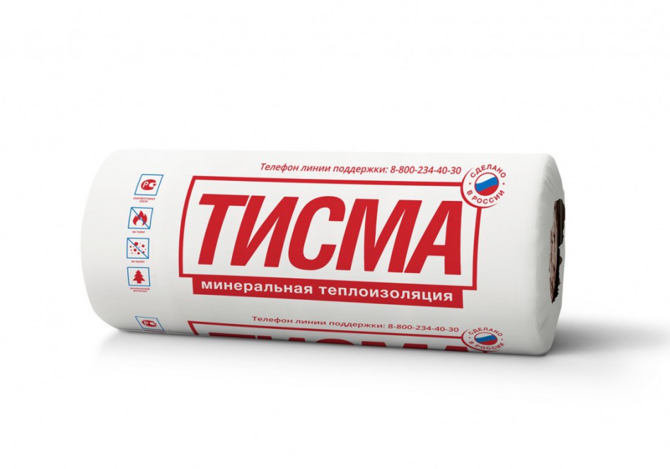 Утеплитель Тисма TR 043 50х1200х8300 (19,92м2; 0,996 м3)