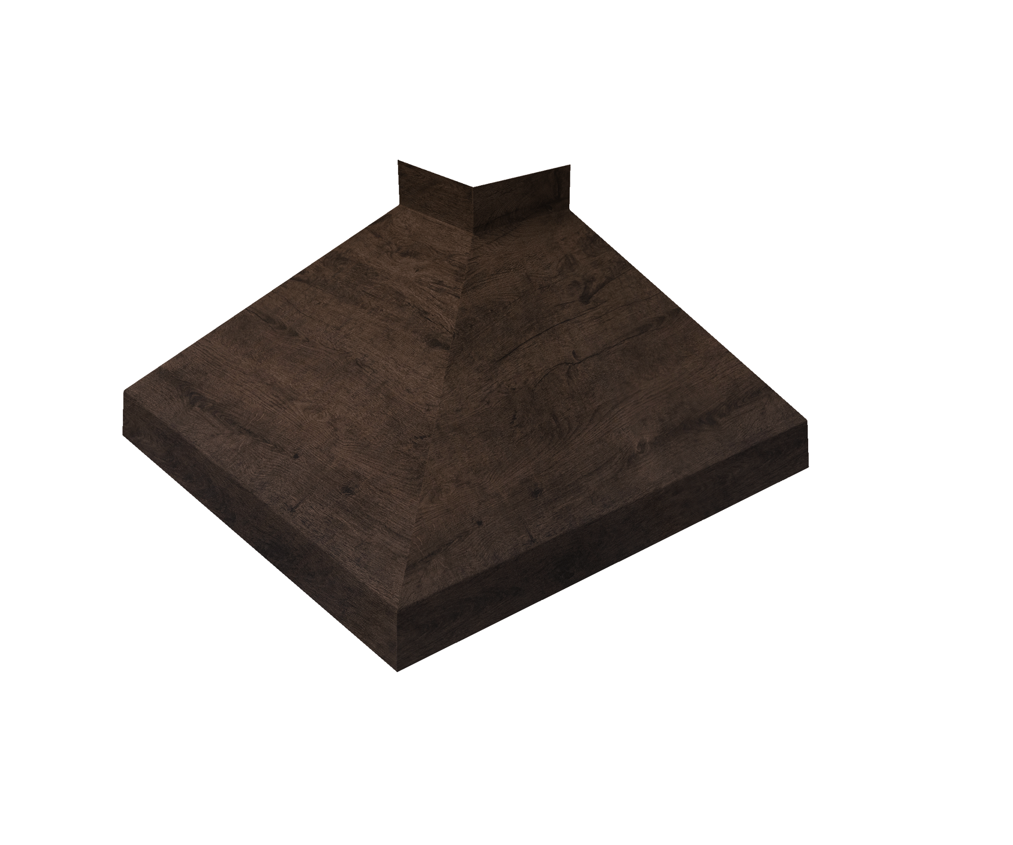 Угол отлива внешний 150 0,45 Print Elite с пленкой Antique Wood TwinColor