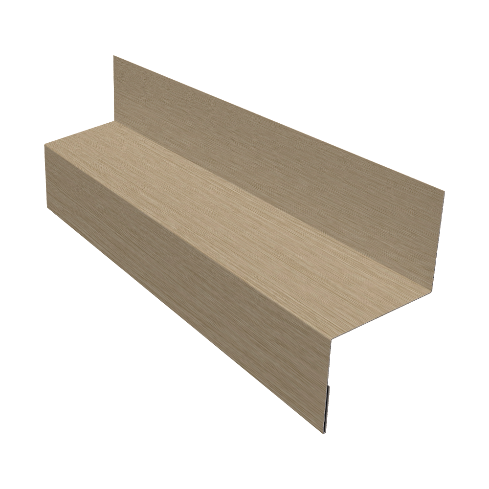 Отлив межэтажный 35 0,45 Print Elite Milky Wood TwinColor (3м)
