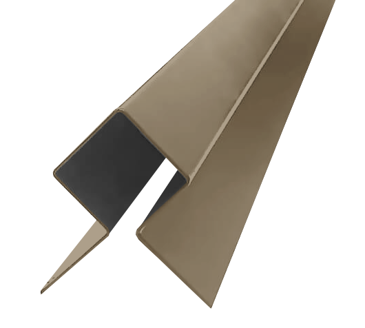 Профиль угловой внешний симметричный SidWood Zn RAL 1019 (3м)