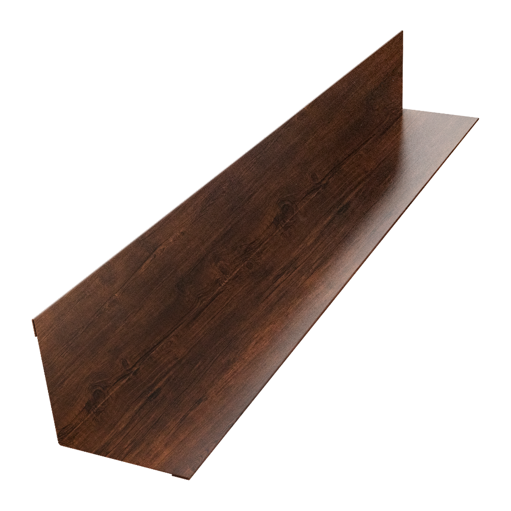 Угол внутренний 70х70 0,45 Print-Double Premium Cherry Wood Dark F (3м)