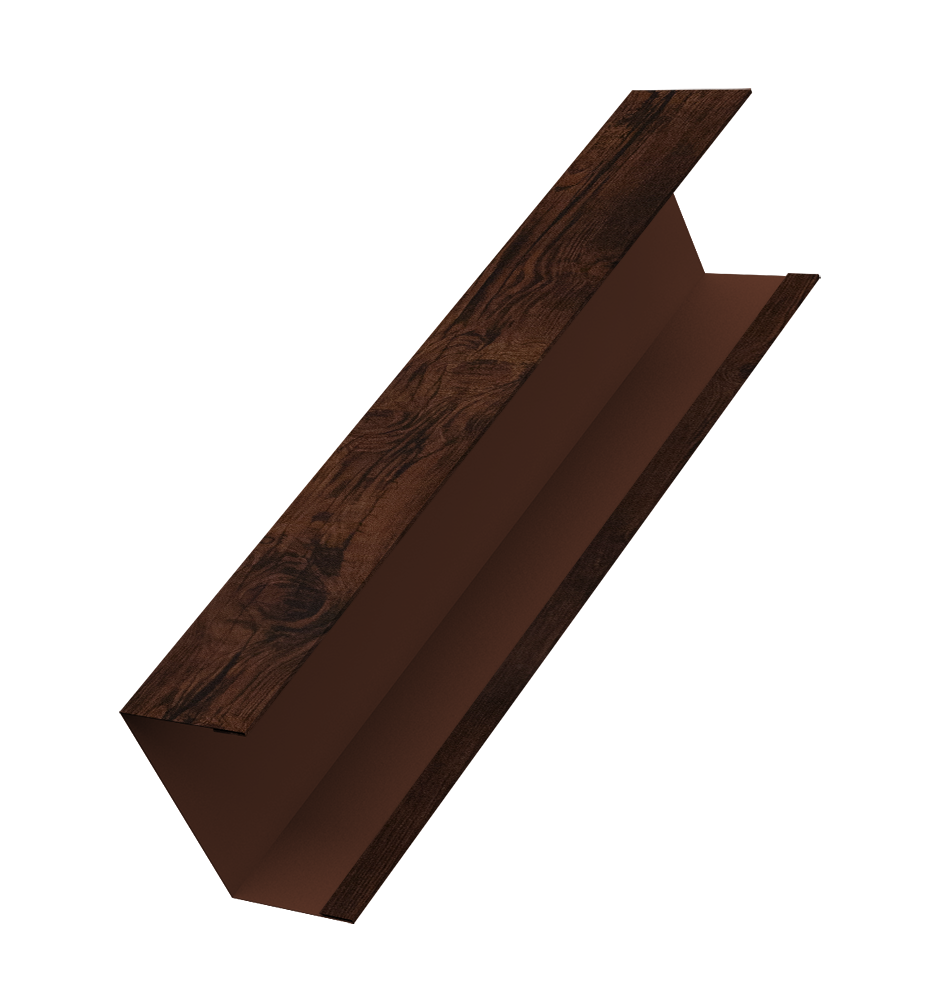 Крышка жалюзи Milan, Tokyo (для калиток, ворот) 0,45 Print Elite Cherry Wood TwinColor (3м)