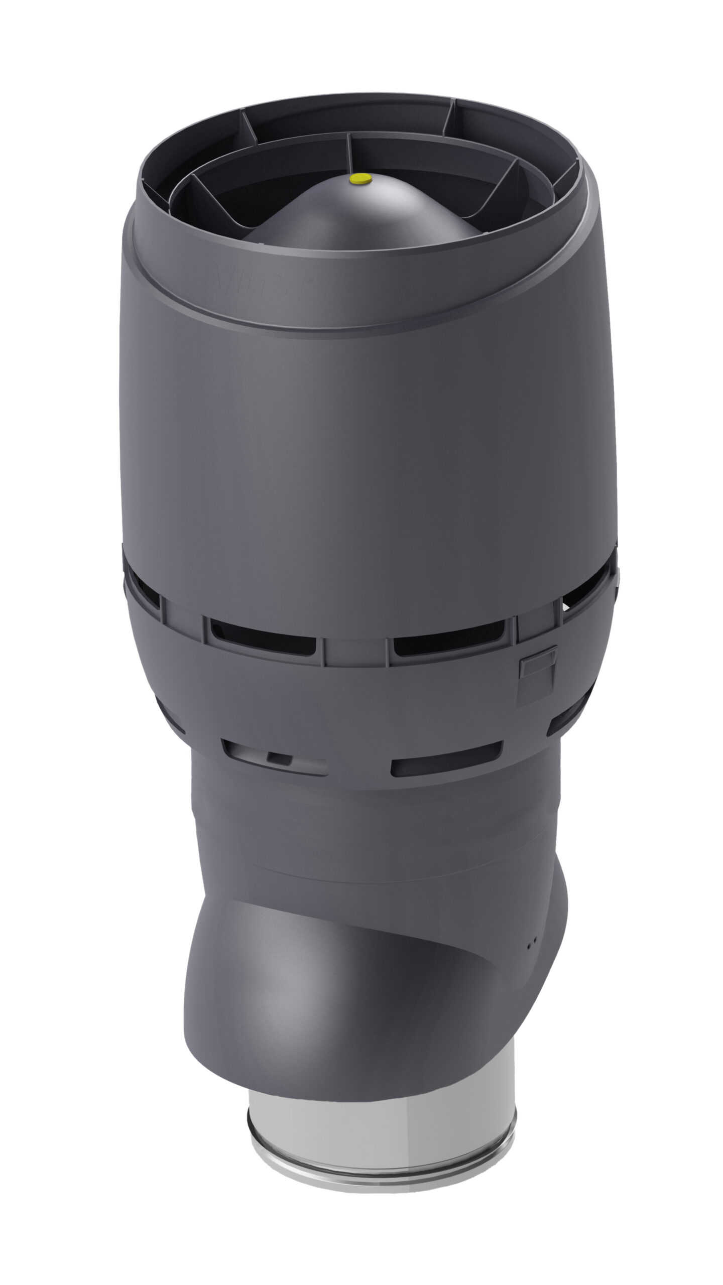Выход вентиляционный Vilpe Flow XL 250/ИЗ/700 серый