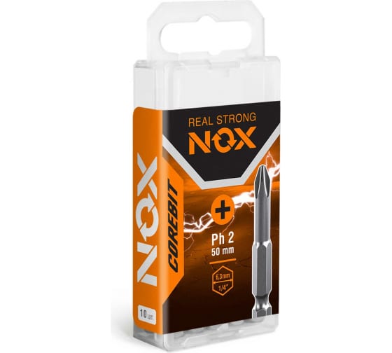 Бита Nox Corebit Ph2-50 E6,3 бокс 10 штук (335250)