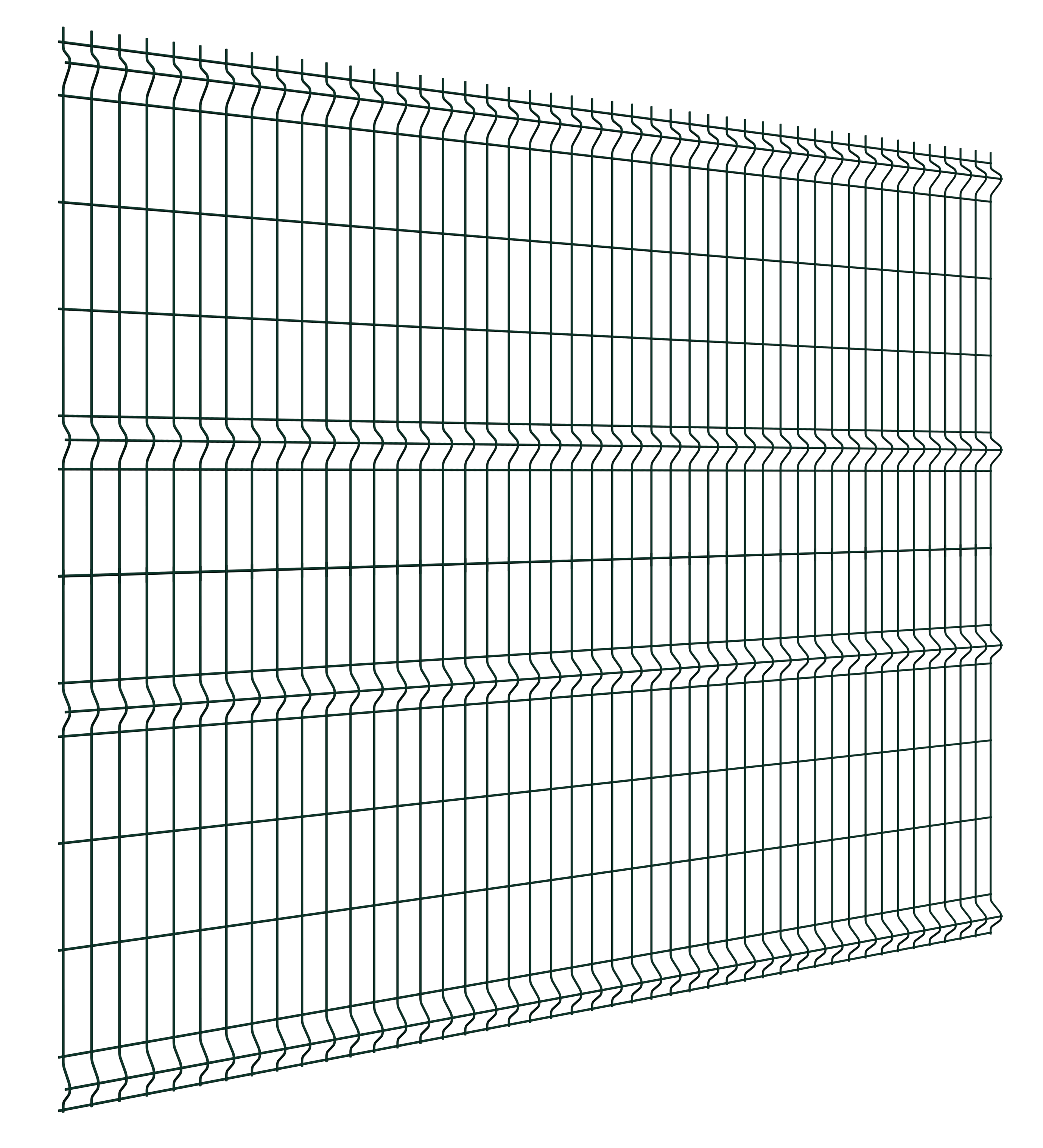 Панель Light 2,03х2,5 RAL 6005 GL