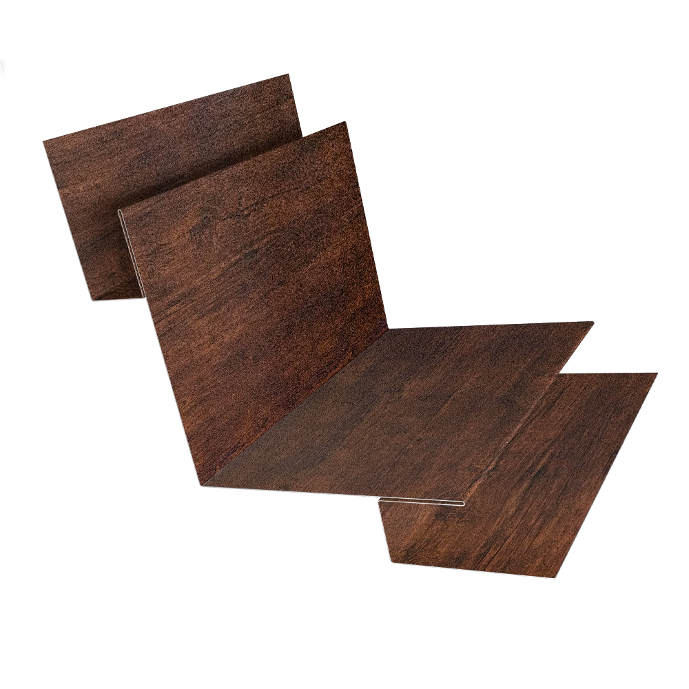 Угол внутренний сложный 90 град. 0,45 Print-Double Premium Cherry Wood Dark F (3м)