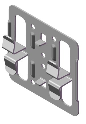 Пластина кляммерная AR П70х10х1,2(р) ОЦ