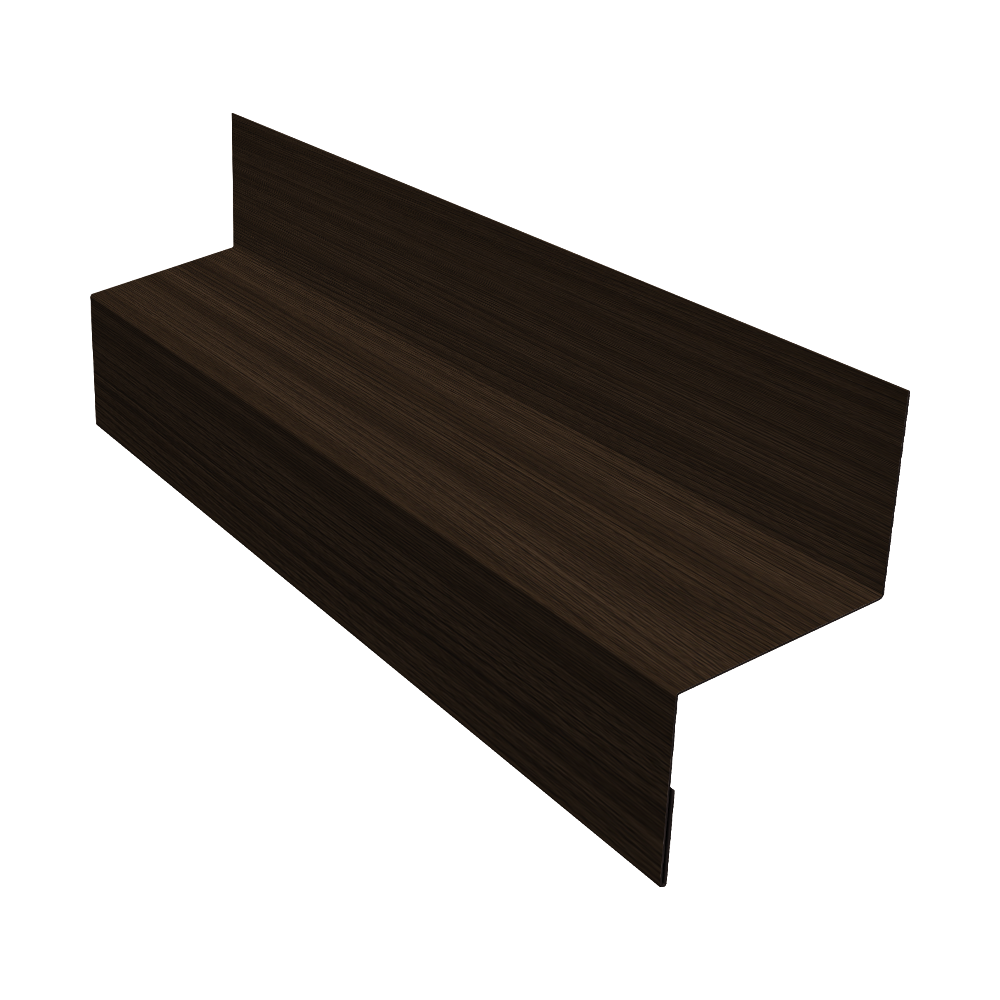Отлив межэтажный 35 0,45 Print Elite Coffee Wood TwinColor (2м)