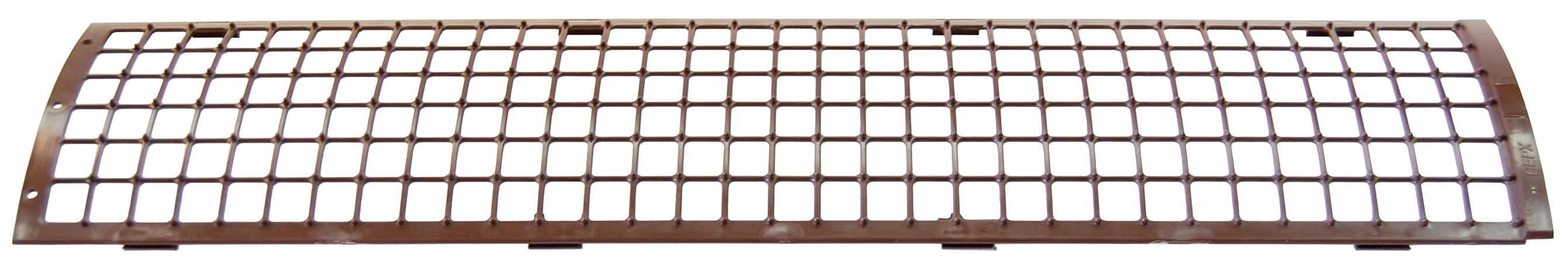 Решетка желоба защитная RAL 8017 шоколад (0,6м)