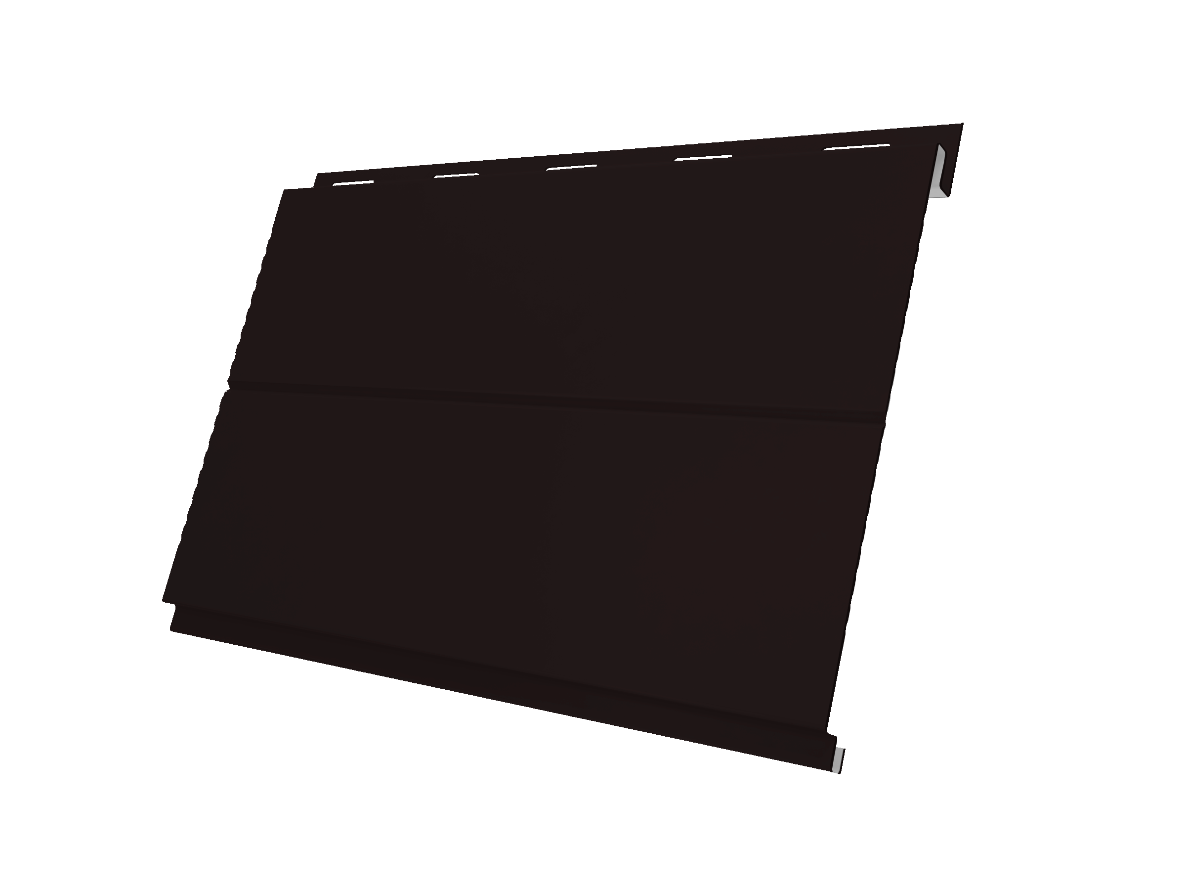 Софит Вертикаль 0,2 line Grand line 0,45 Drap TR RAL 9005 черный