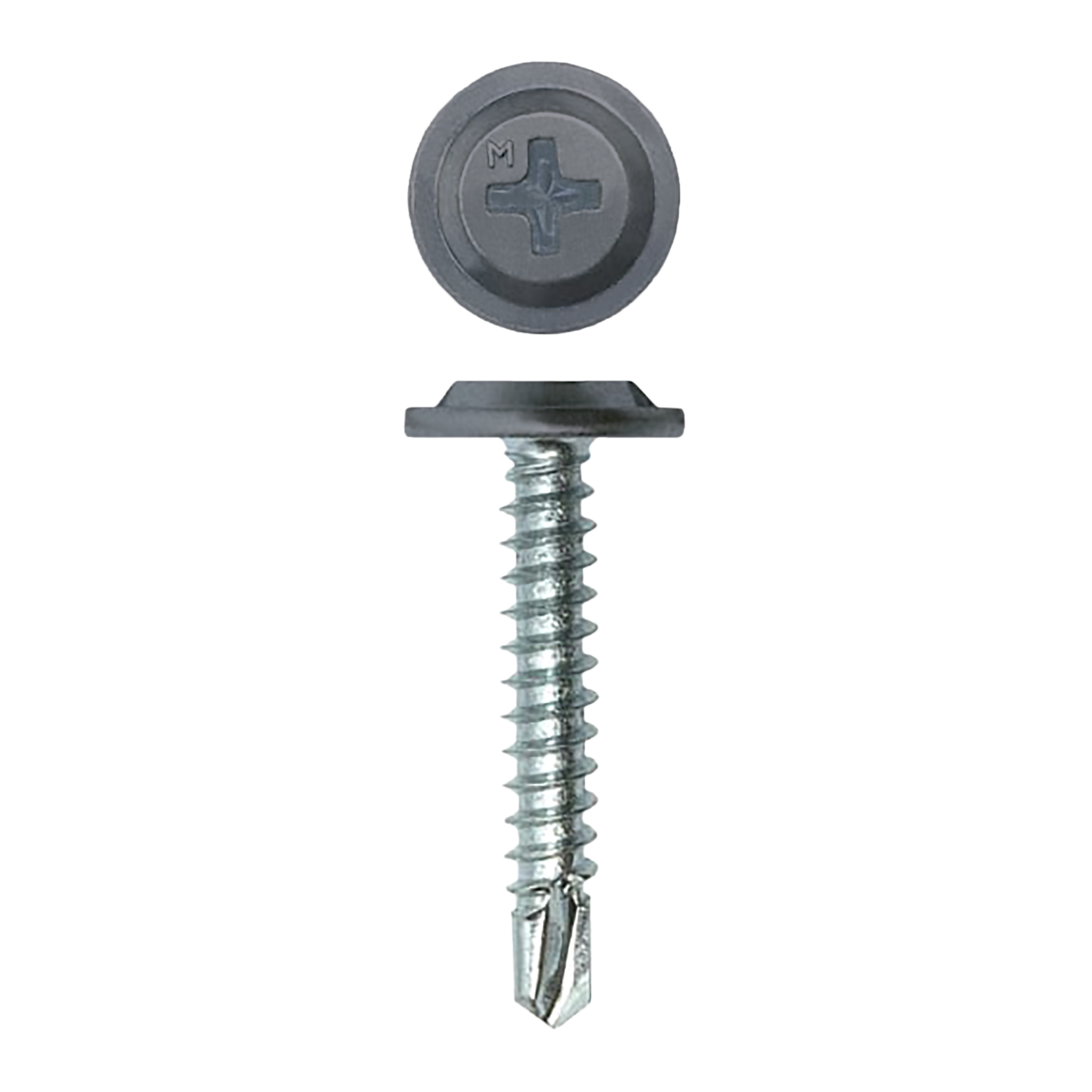 Саморез ПШС Daxmer Pro 4,2х25 (500 шт) шлиц PH2 RAL 7004
