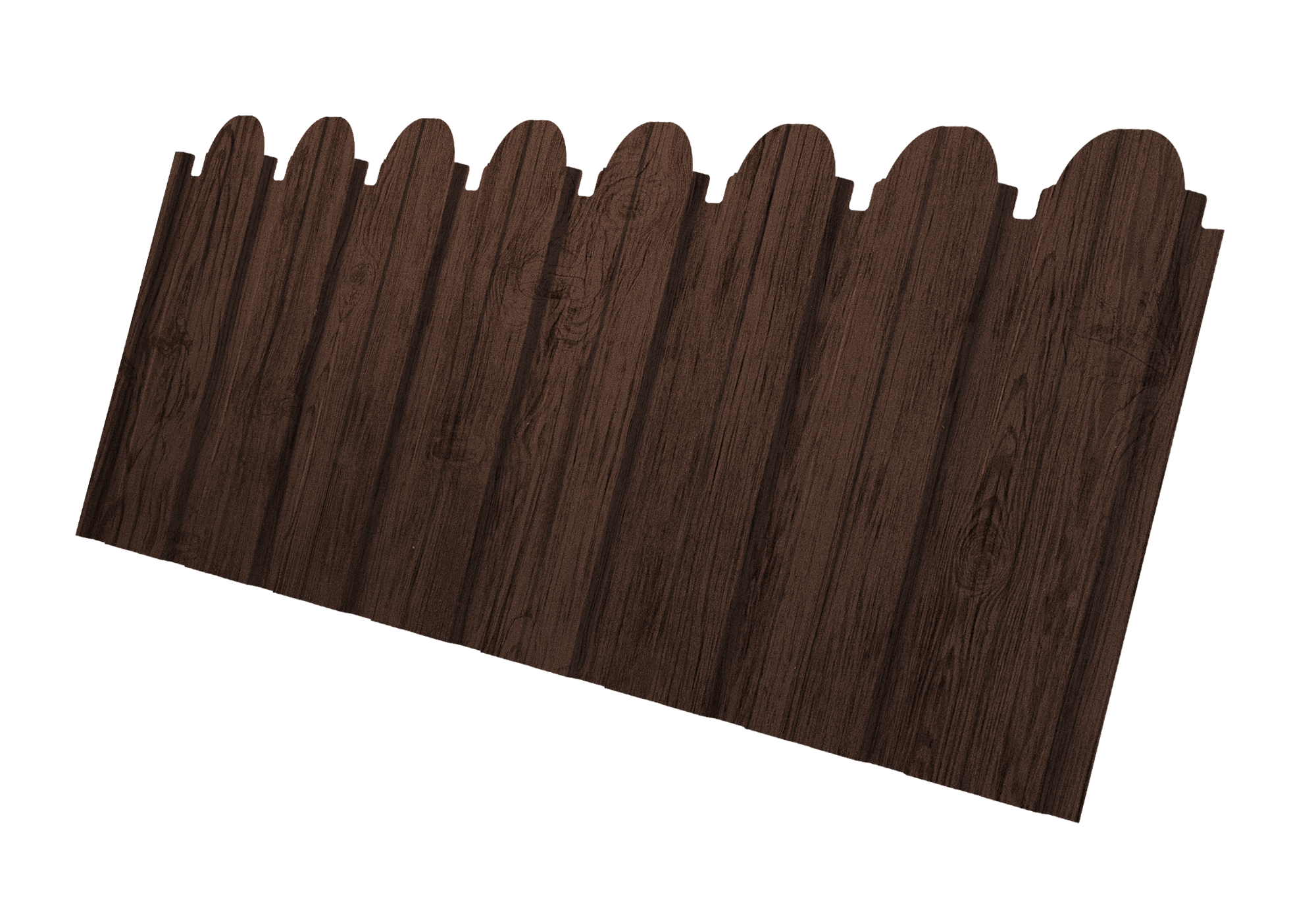 Профнастил C10B фигурный 0,4 Print Premium Antique Wood TwinColor