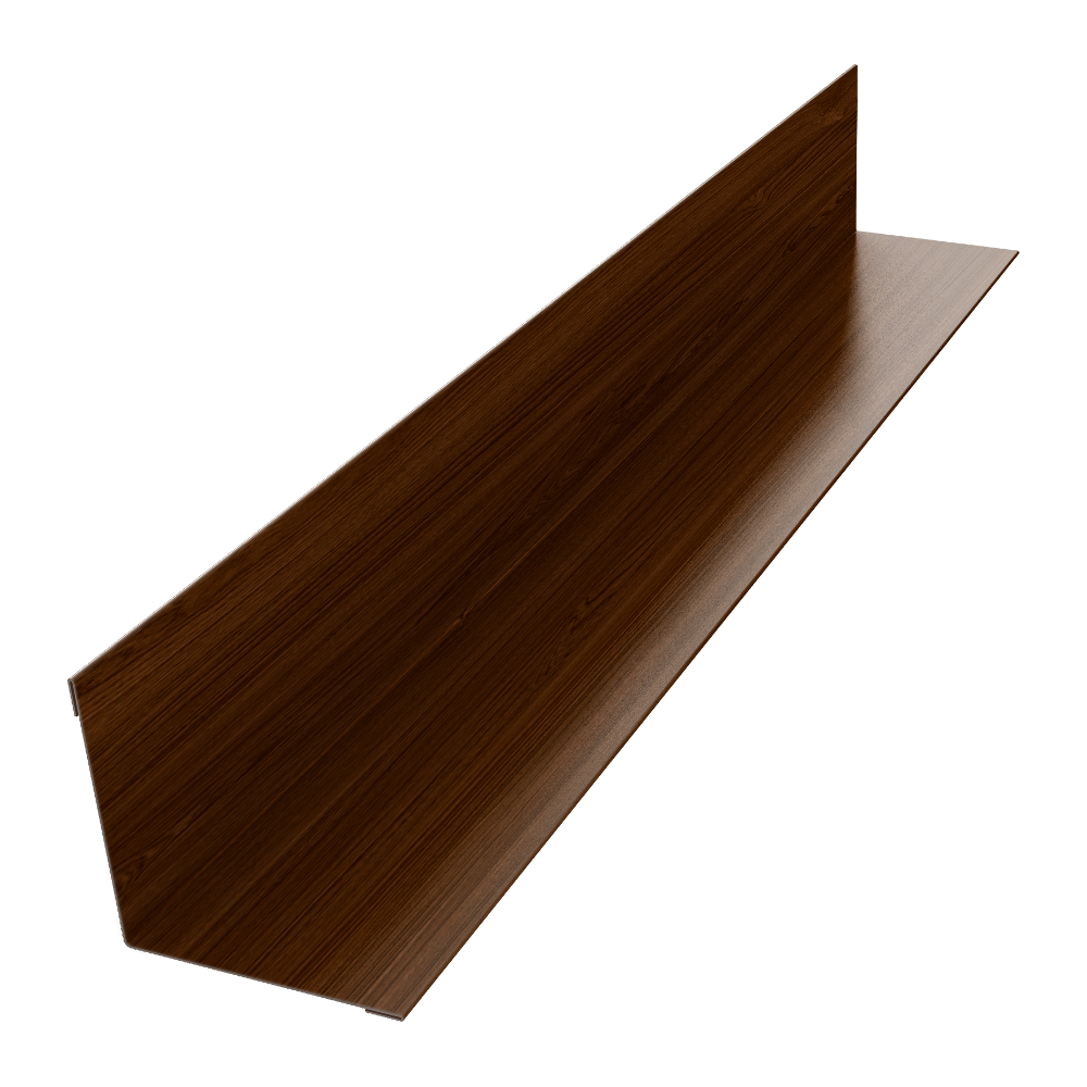 Угол внутренний 30х30 0,45 Print Elite Choco Wood TwinColor (3м)