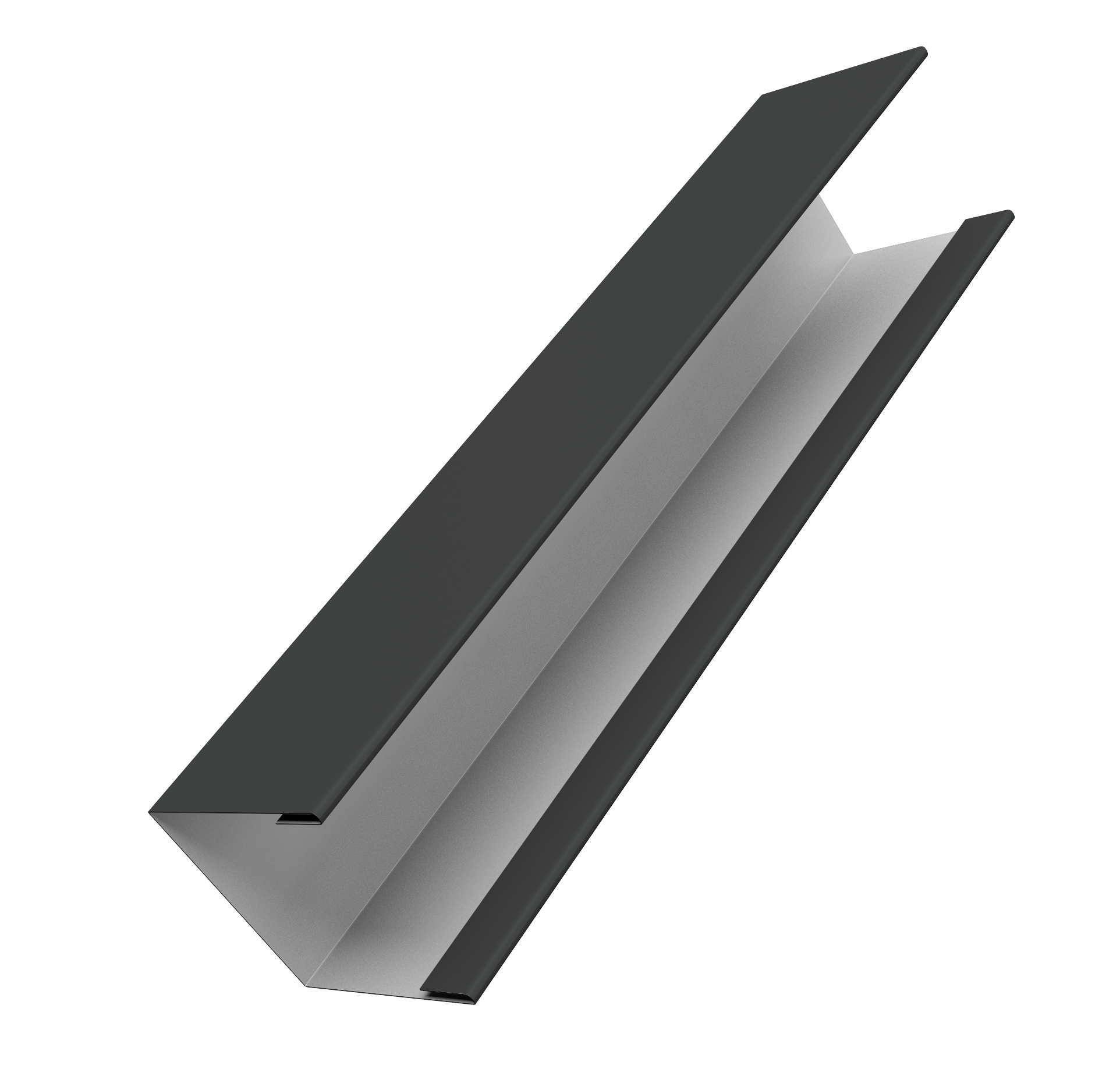 Крышка жалюзи Milan Slim 0,45 Drap TX RAL 7016 антрацитово-серый (3м)
