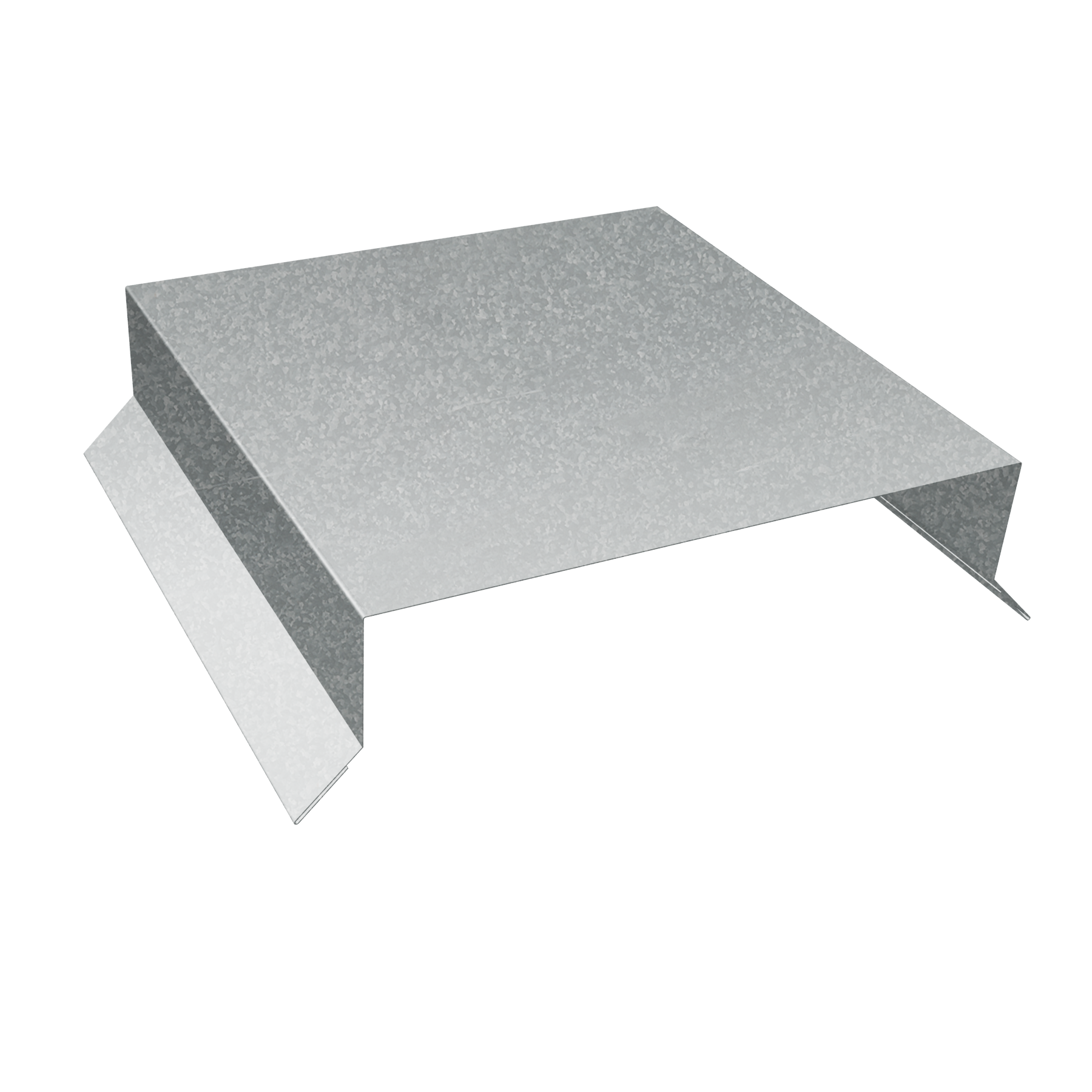 Парапетная крышка прямая 150мм 0,6 Zn (2,5м)