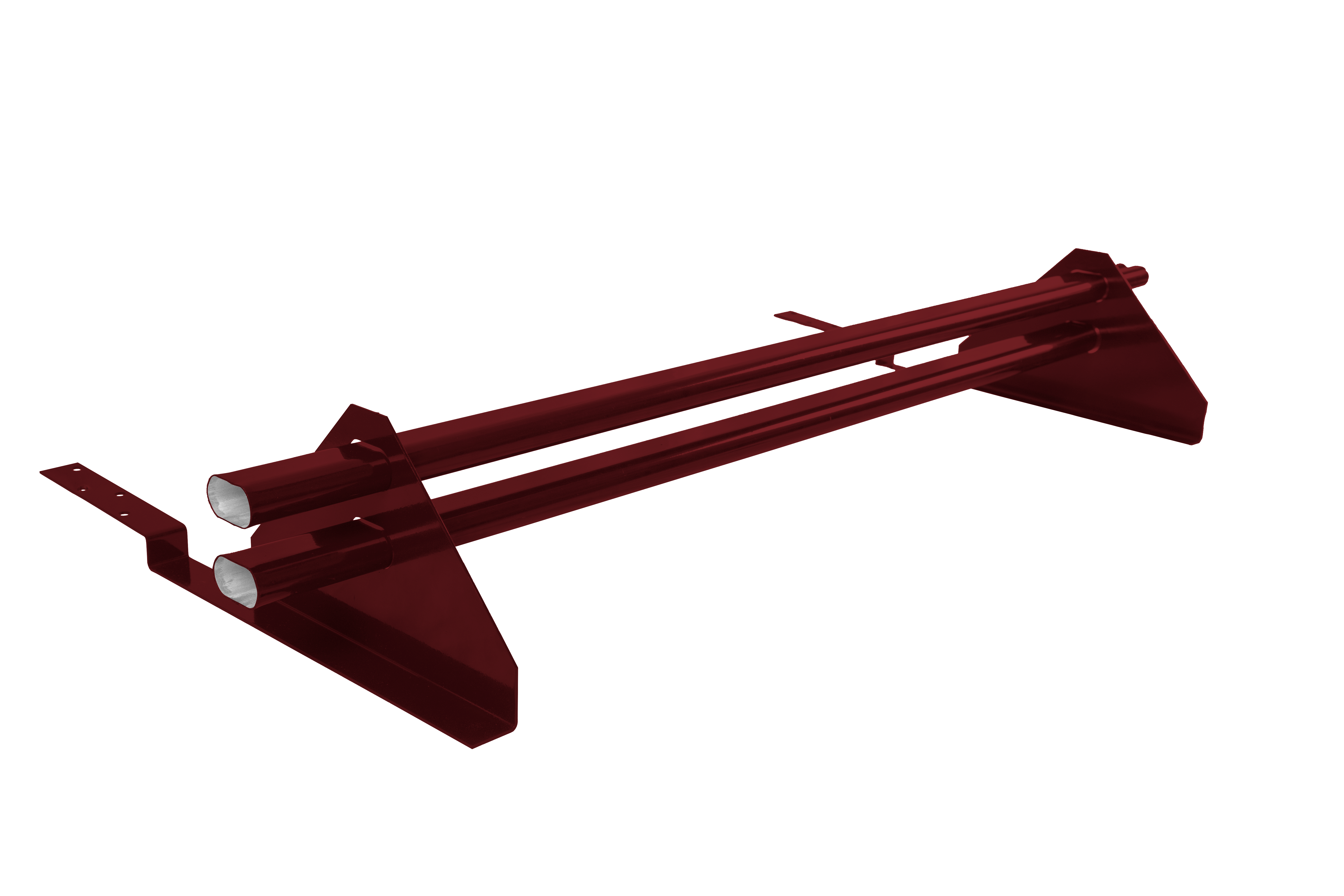 Снегозадержатель трубчатый для композитной черепицы Roman RAL 3005 (1м)