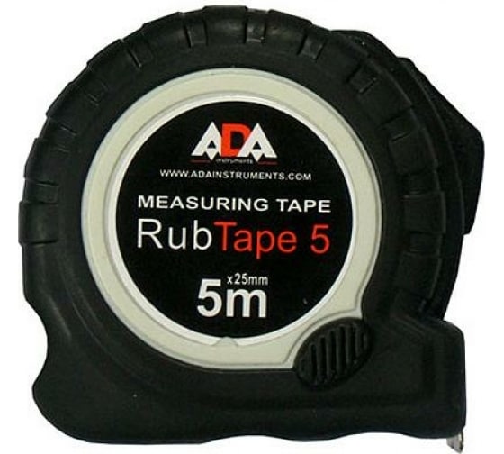Рулетка ударопрочная ADA Rubtape 5 (А00156)