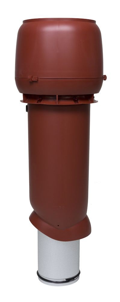 Выход вытяжки с колпаком Vilpe 160/225/700/ИЗ красный