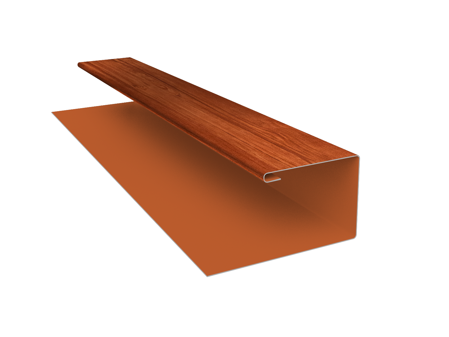 Планка П-образная Экобрус Grand Line 0,45 Print Elite Rowan TwinColor (3м)