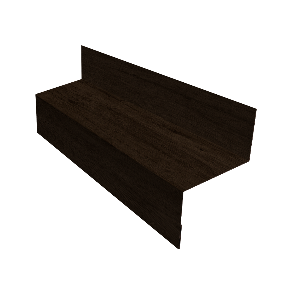 Отлив межэтажный 45 0,45 Print Elite Antique Wood TwinColor (2м)