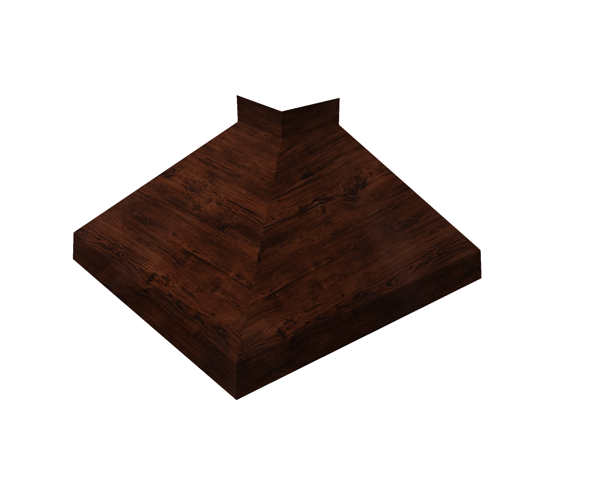 Угол отлива внешний 100 0,45 Print Premium с пленкой Cherry Wood Fresh TwinColor