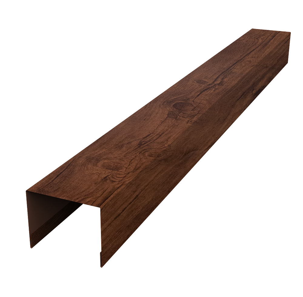Крышка жалюзи Palermo 0,45 Print Premium Cherry Wood Fresh TwinColor (3м)