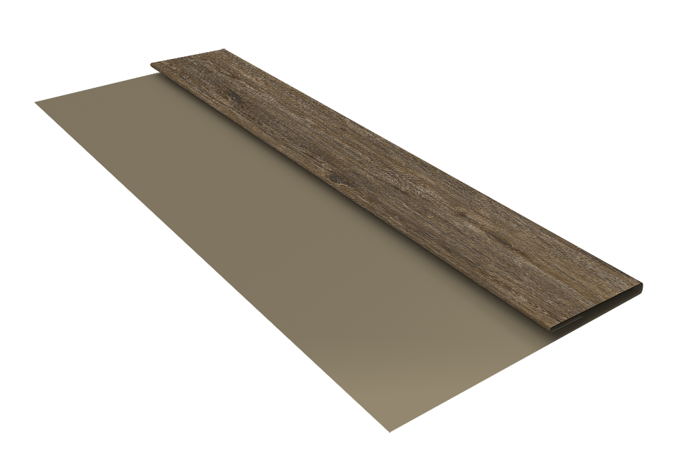 Планка стартовая Блок-Хаус new Grand Line 0,45 Print Elite Nordic Wood TwinColor (3м)