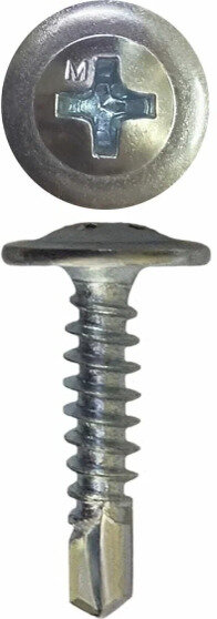 Саморез ПШС Daxmer Premium 4,2х32 (250шт) шлиц PH2, цинк